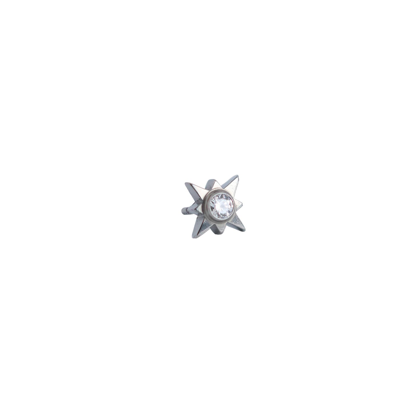 CZ BEZEL TWINKLE STAR - THREADLESS END *PRE-ORDER* Divinity Metals