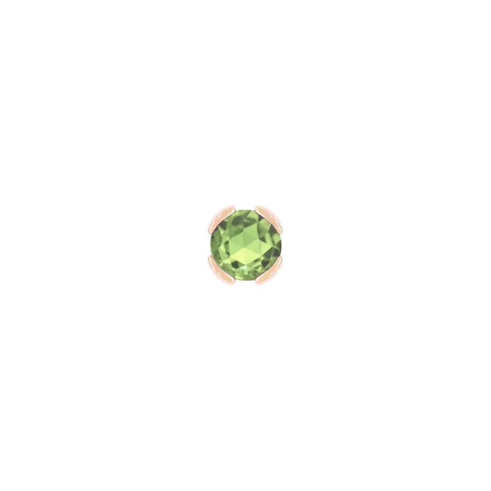 PEEKABOO + PERIDOT - THREADLESS END *PRE-ORDER* Buddha Jewelry