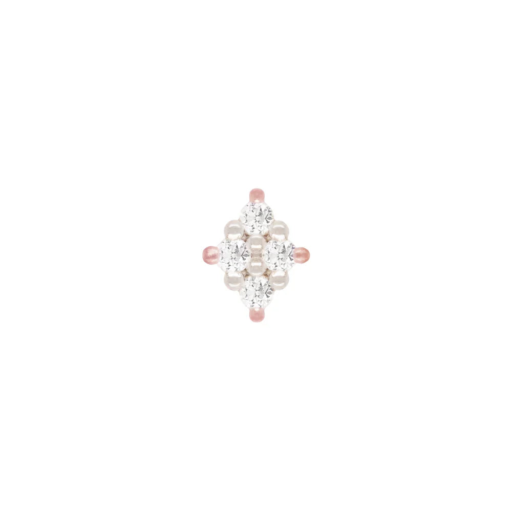 BELLE + DIAMOND - THREADLESS END *PRE-ORDER* Buddha Jewelry