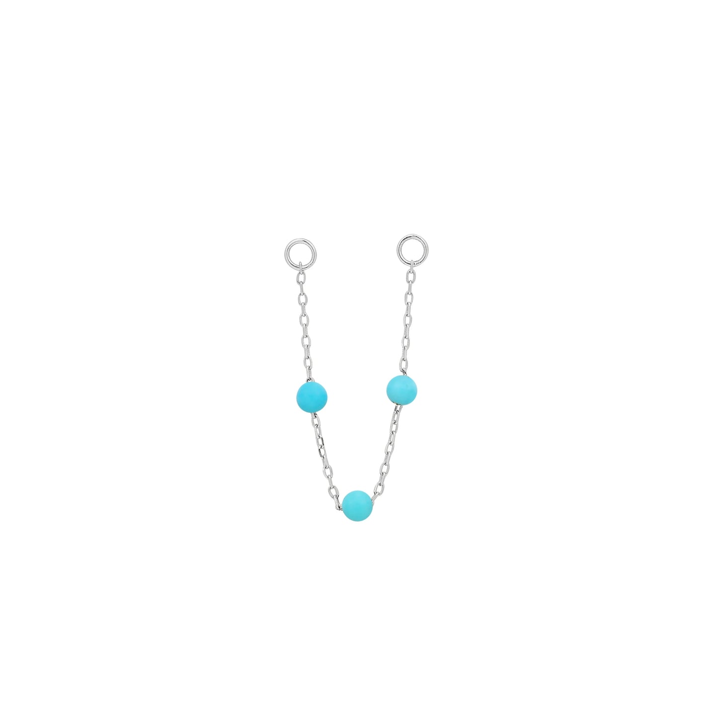 3 BEAD + TURQUOISE - CHAIN *IN-STOCK* Buddha Jewelry