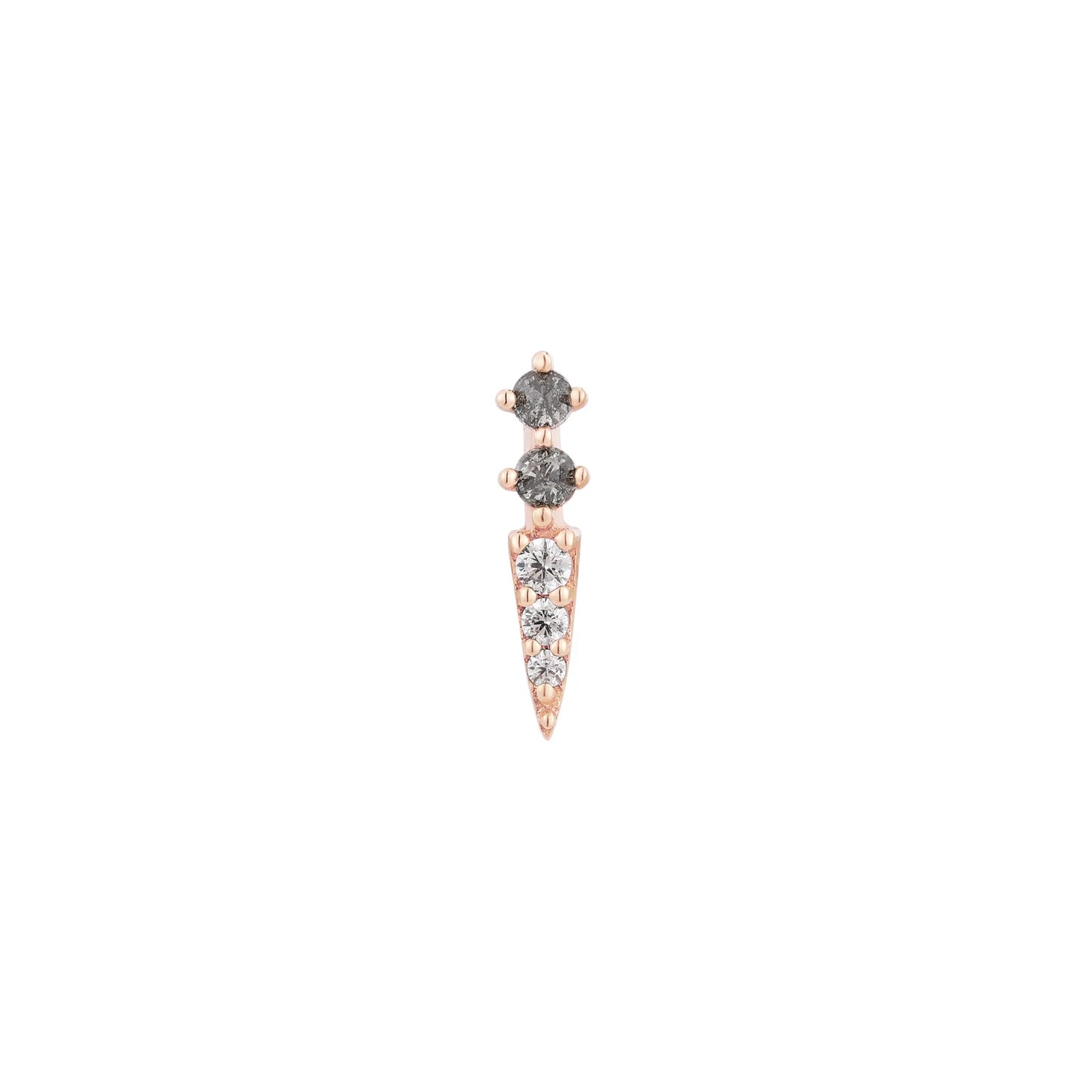 ACTIVATED + GREY DIAMOND - THREADLESS END *PRE-ORDER* Buddha Jewelry