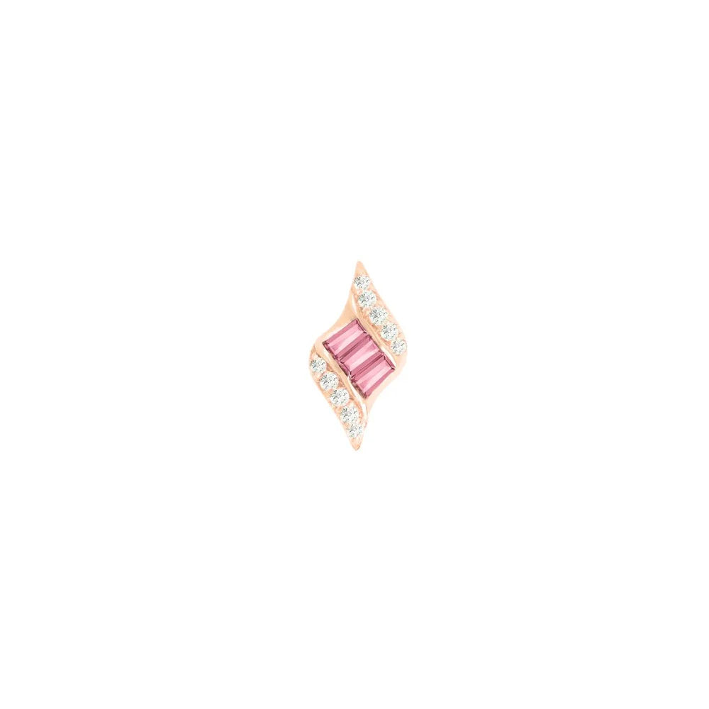 INTRIGUE + PINK TOURMALINE - THREADLESS END *PRE-ORDER* Buddha Jewelry