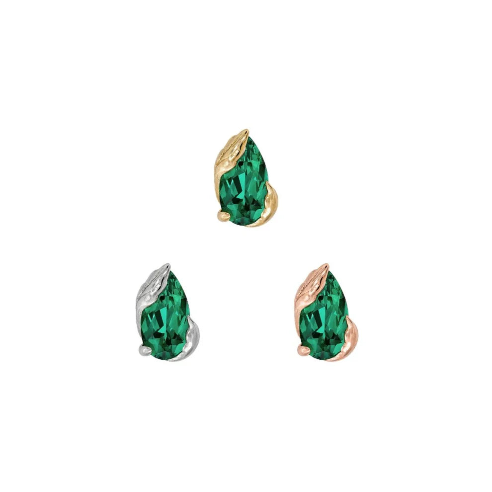 OCCASION + EMERALD - THREADLESS END *PRE-ORDER* Buddha Jewelry