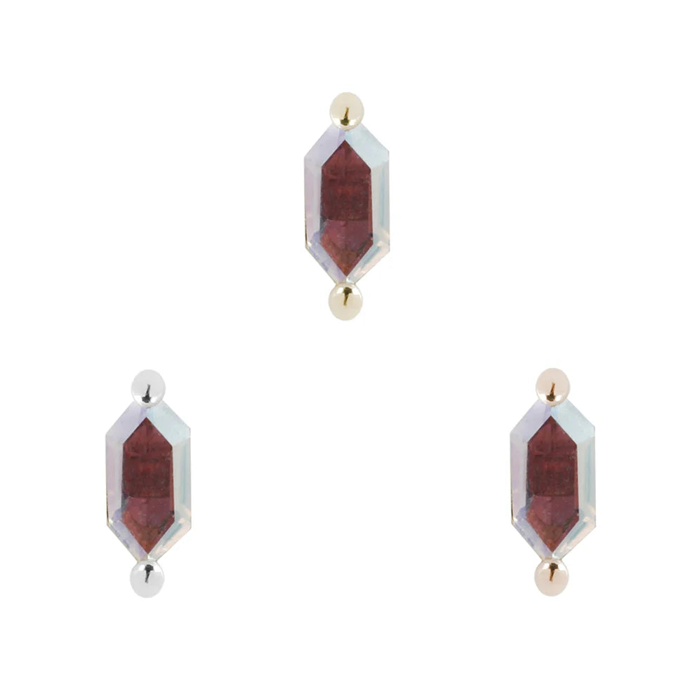 OH MY MY! + MERCURY MIST TOPAZ - THREADLESS END *PRE-ORDER* Buddha Jewelry