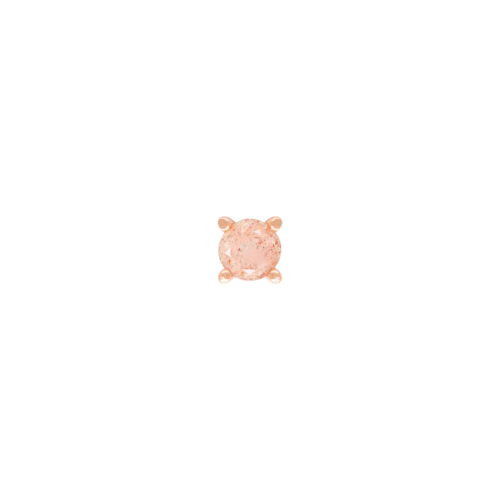 SUNSTONE PRONG - THREADLESS END *PRE-ORDER* Buddha Jewelry