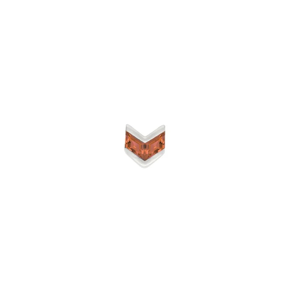 VANDE + GARNET - THREADLESS END *PRE-ORDER* Buddha Jewelry