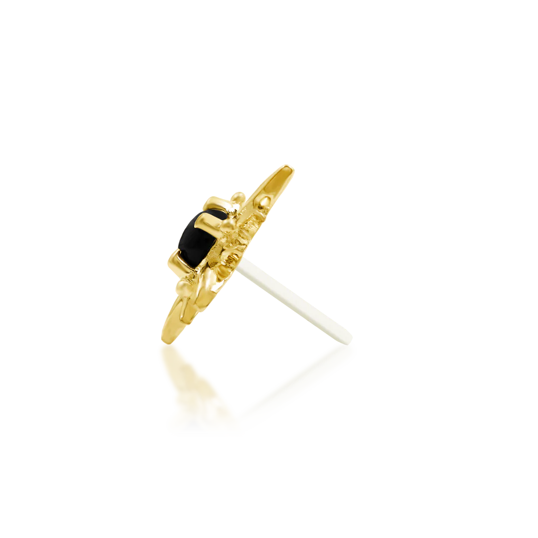 ASTRA + BLACK ONYX - THREADLESS END *PRE-ORDER* Junipurr Jewelry
