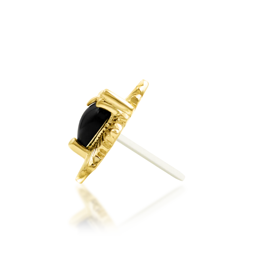 NYX + BLACK ONYX - THREADLESS END *PRE-ORDER* Junipurr Jewelry