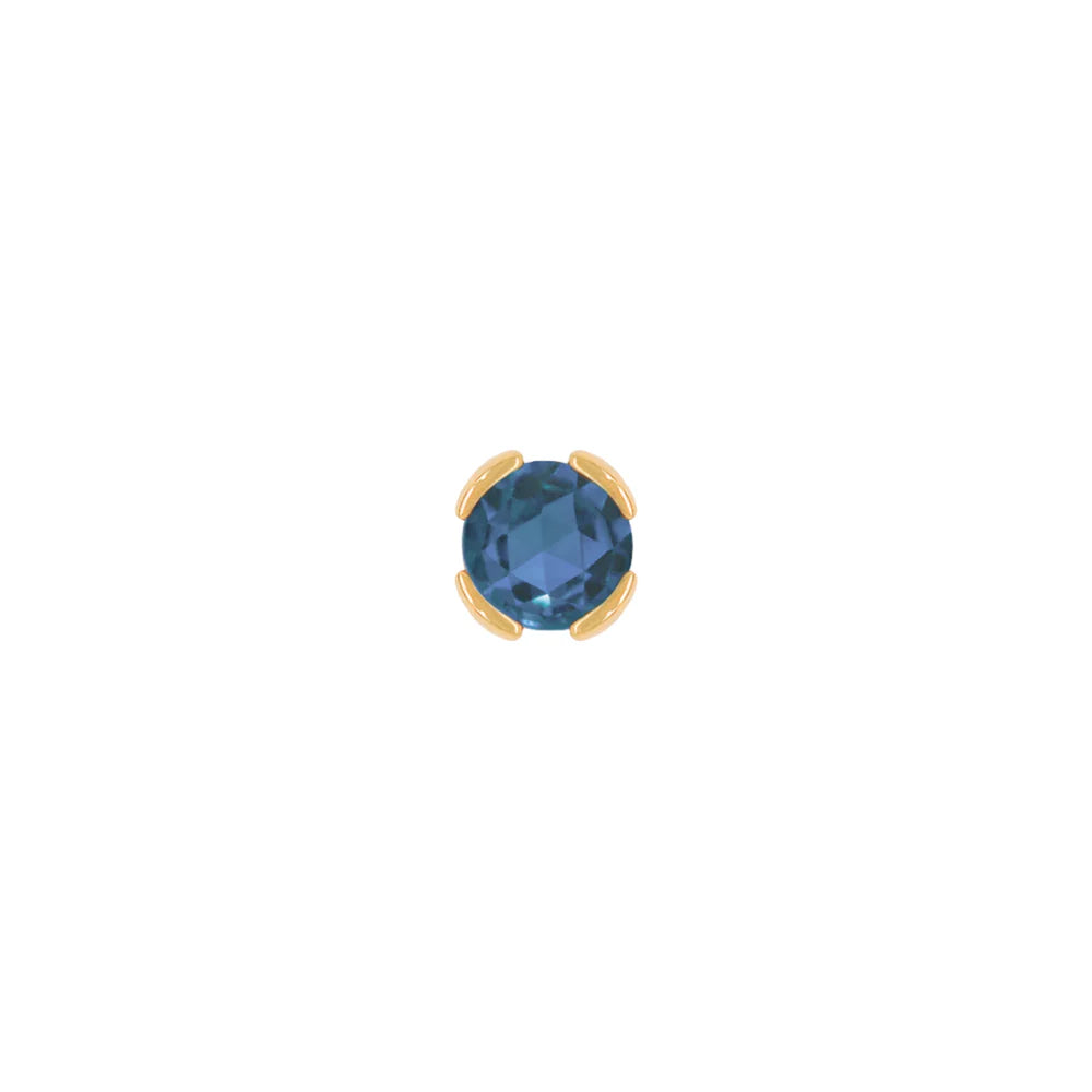 PEEKABOO + LONDON BLUE TOPAZ - THREADLESS END *PRE-ORDER* Buddha Jewelry