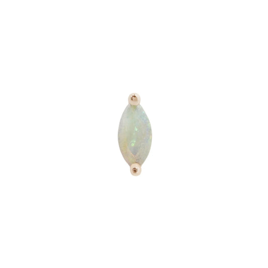 ZURI + GENUINE OPAL - THREADLESS END *PRE-ORDER* Buddha Jewelry