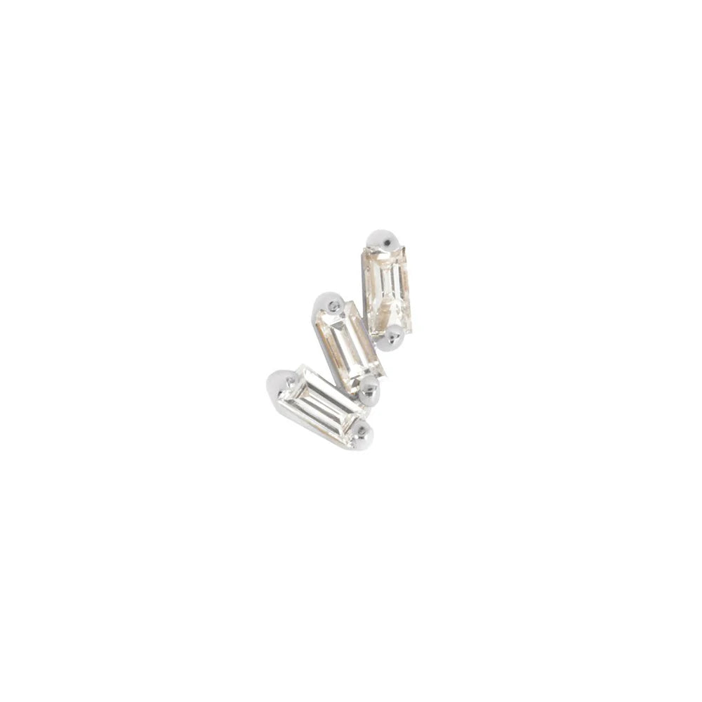 STAXX + DIAMOND - THREADLESS END *PRE-ORDER* Buddha Jewelry