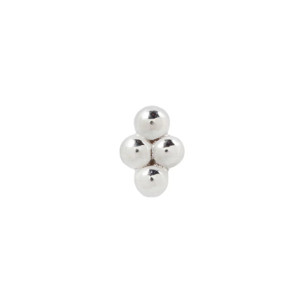4 BEAD CLUSTER - THREADLESS END *PRE-ORDER* Buddha Jewelry