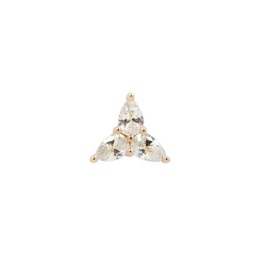3 LITTLE PEARS - THREADLESS END *PRE-ORDER* Buddha Jewelry