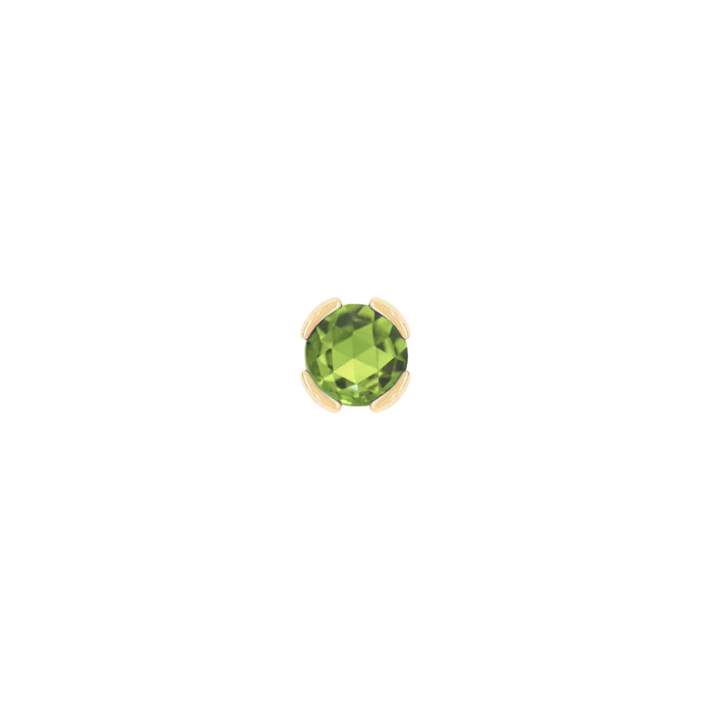 PEEKABOO + PERIDOT - THREADLESS END *PRE-ORDER* Buddha Jewelry