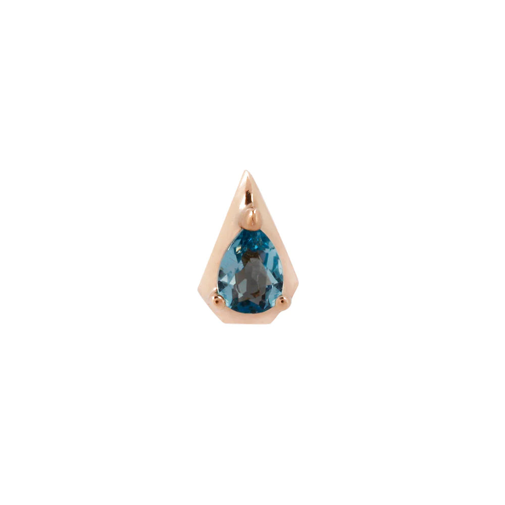 ALAIA + LONDON BLUE TOPAZ - THREADLESS END *PRE-ORDER* Buddha Jewelry