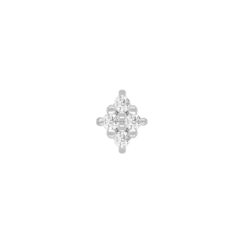 BELLE + DIAMOND - THREADLESS END *PRE-ORDER* Buddha Jewelry