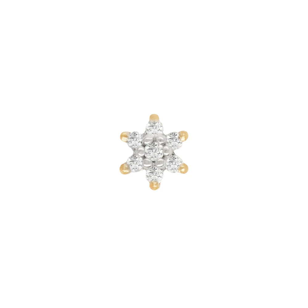 BLOOM + DIAMOND - THREADLESS END *PRE-ORDER* Buddha Jewelry