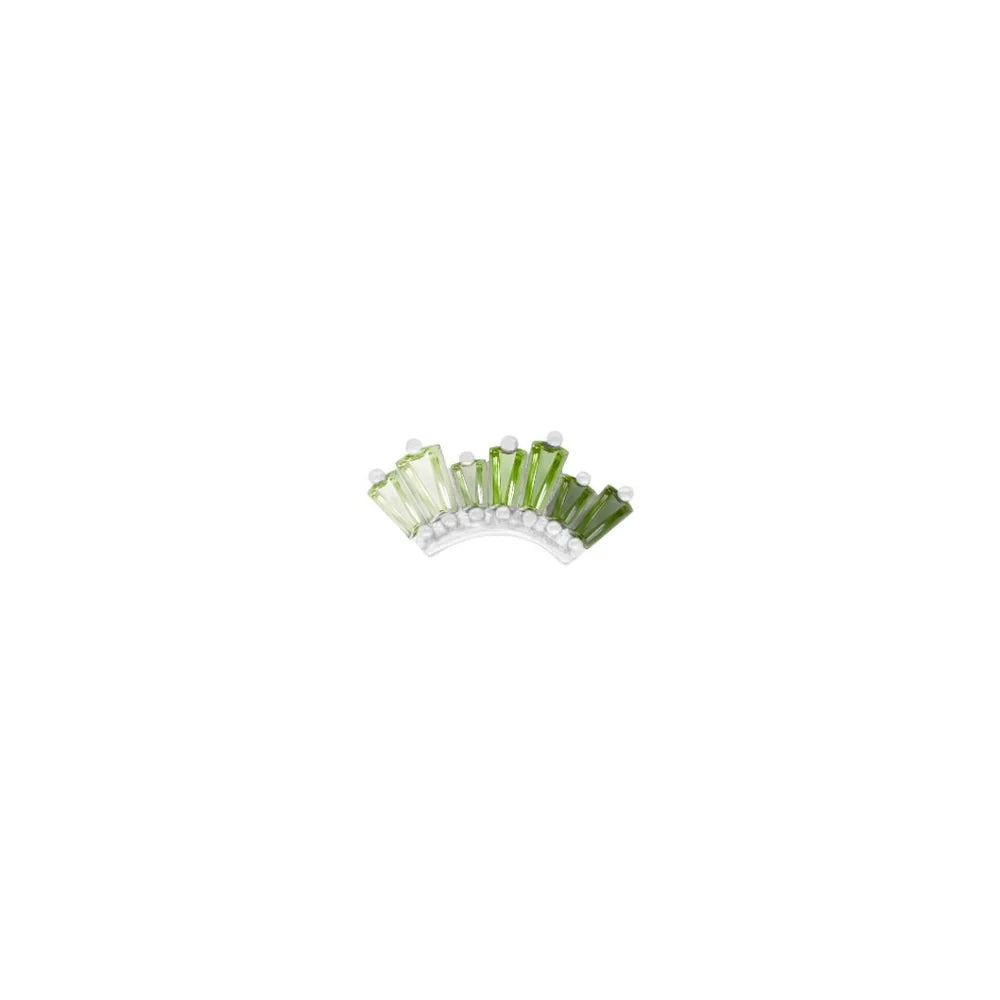 ENLIGHTEN + GREEN TOURMALINE + PERIDOT OMBRE - THREADLESS END *PRE-ORDER* Buddha Jewelry