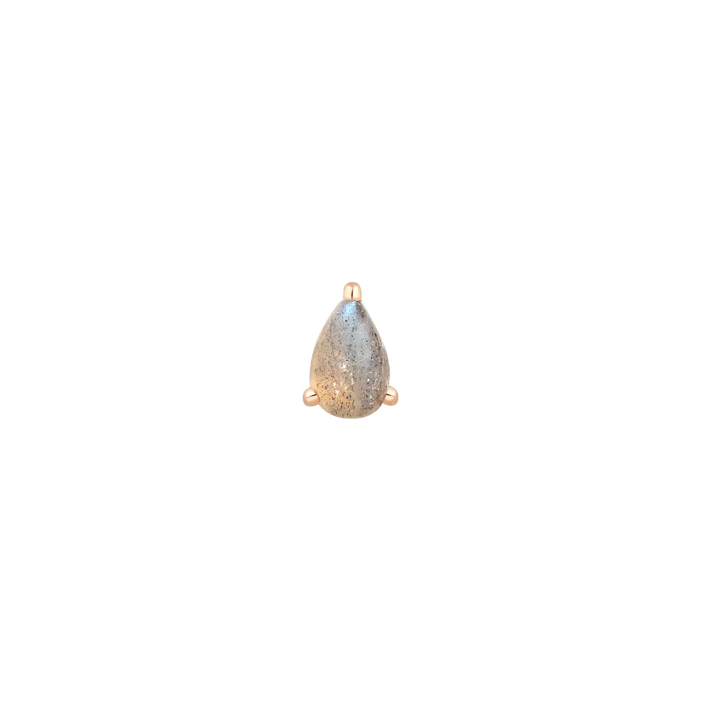 LABRADORITE PEAR - THREADLESS END *PRE-ORDER* Buddha Jewelry