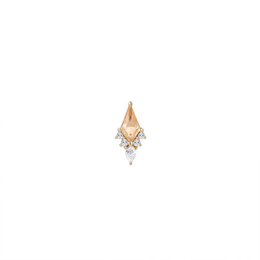 AFTERGLOW + CITRINE - THREADLESS END *PRE-ORDER* Buddha Jewelry