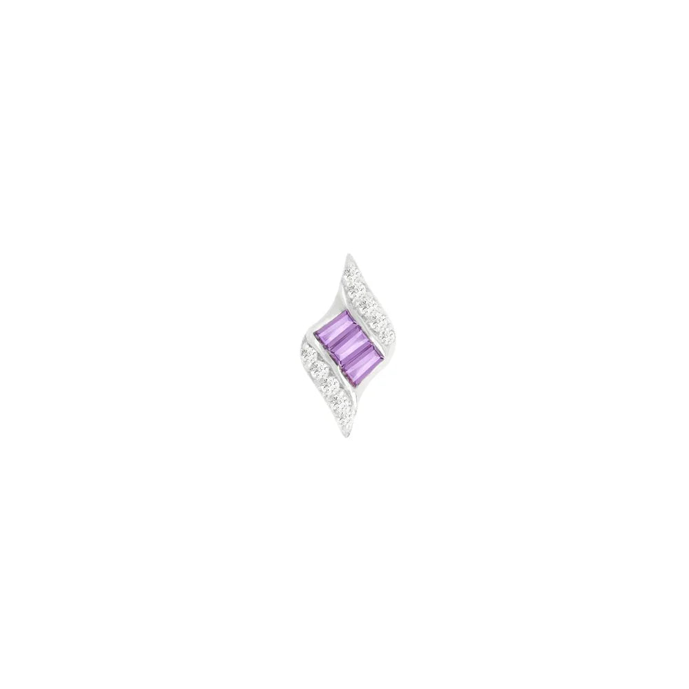 INTRIGUE + AMETHYST - THREADLESS END *PRE-ORDER* Buddha Jewelry