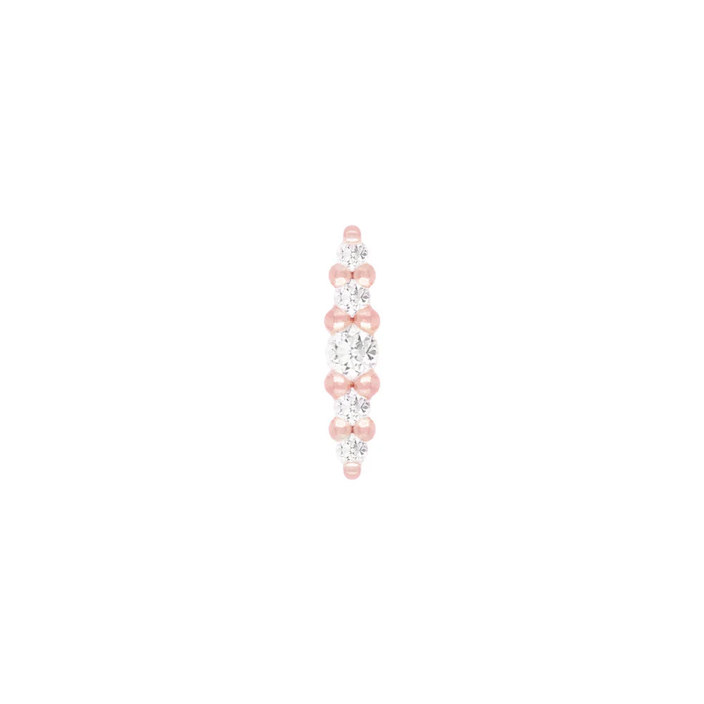 NALA + DIAMOND - THREADLESS END *PRE-ORDER* Buddha Jewelry