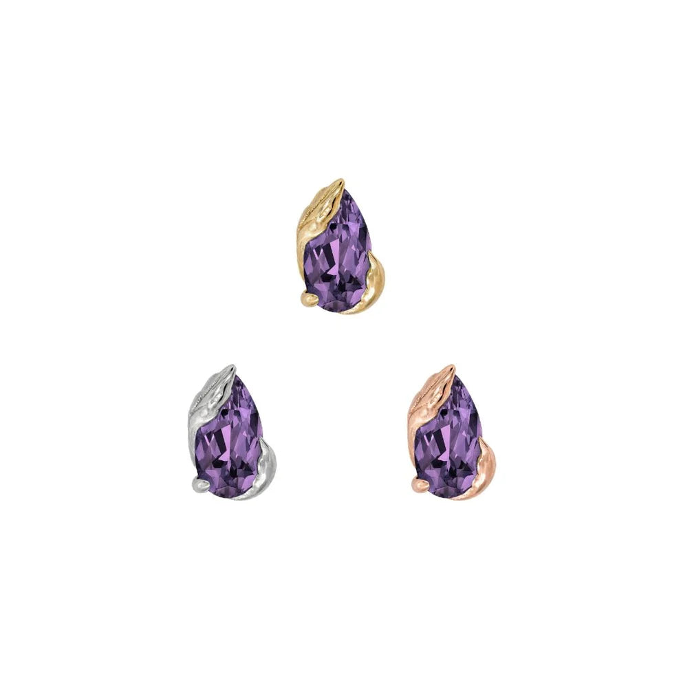 OCCASION + AMETHYST - THREADLESS END *PRE-ORDER* Buddha Jewelry