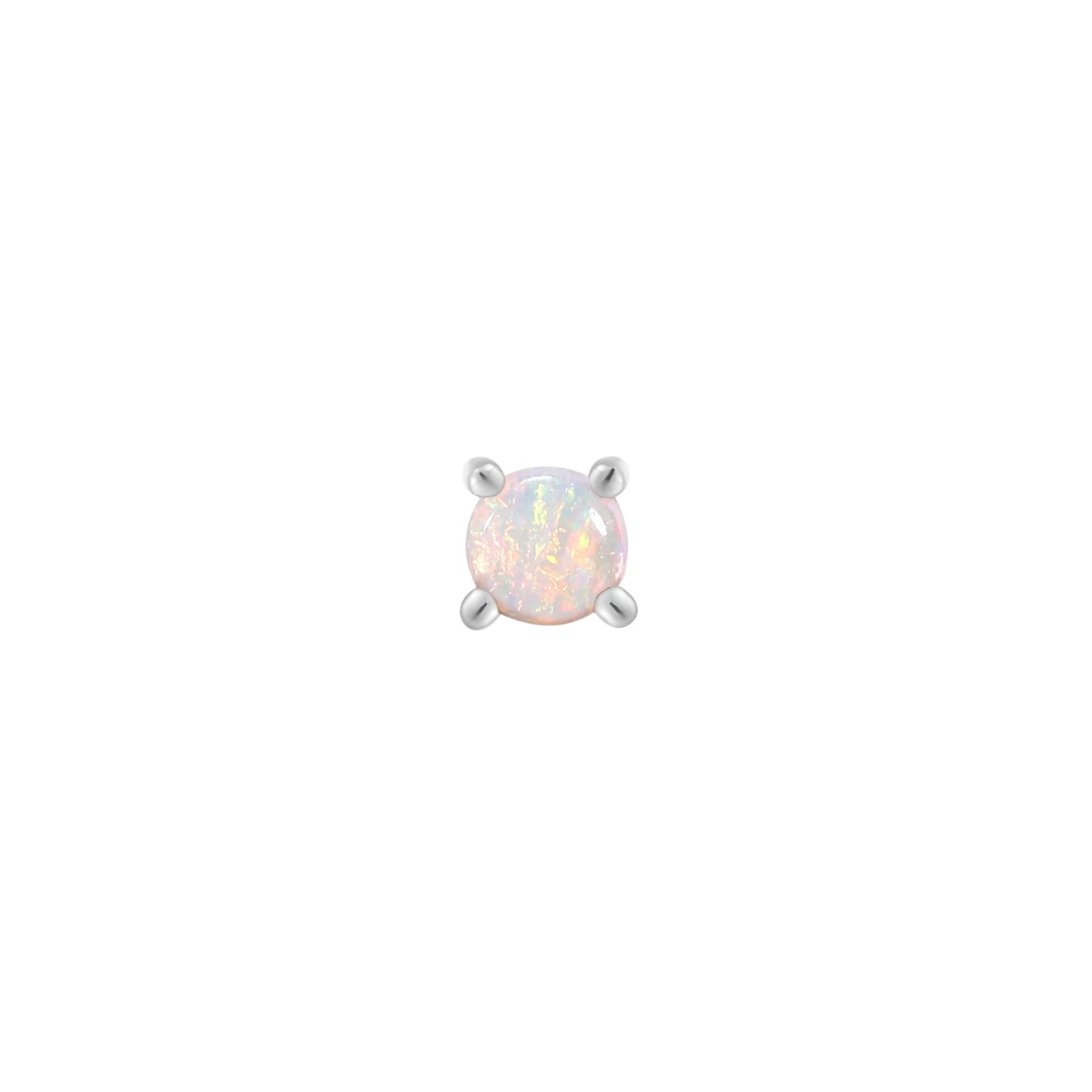 GENUINE OPAL PRONG - THREADLESS END *PRE-ORDER* Buddha Jewelry