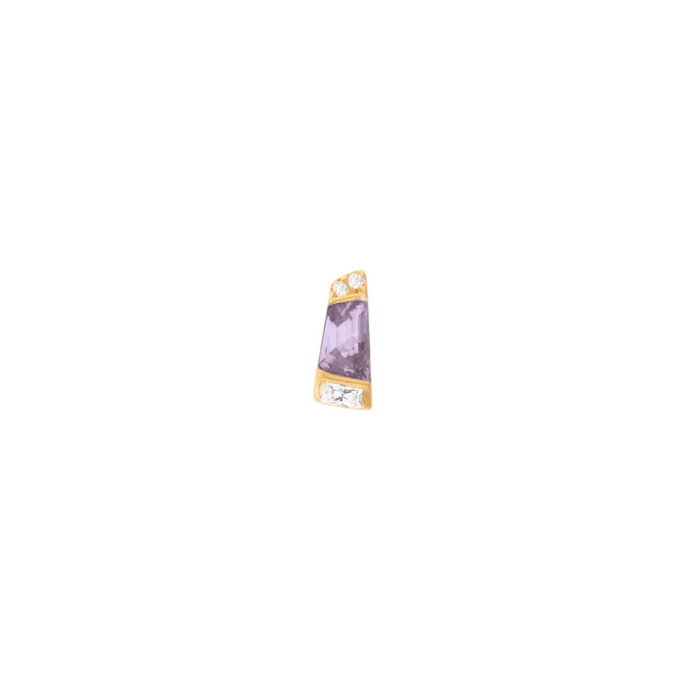 SABOTEUR + AMETHYST - THREADLESS END *PRE-ORDER* Buddha Jewelry