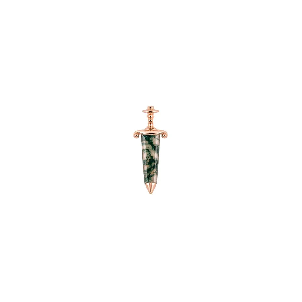 SPELLBOUND + MOSS AGATE - THREADLESS END *PRE-ORDER* Buddha Jewelry