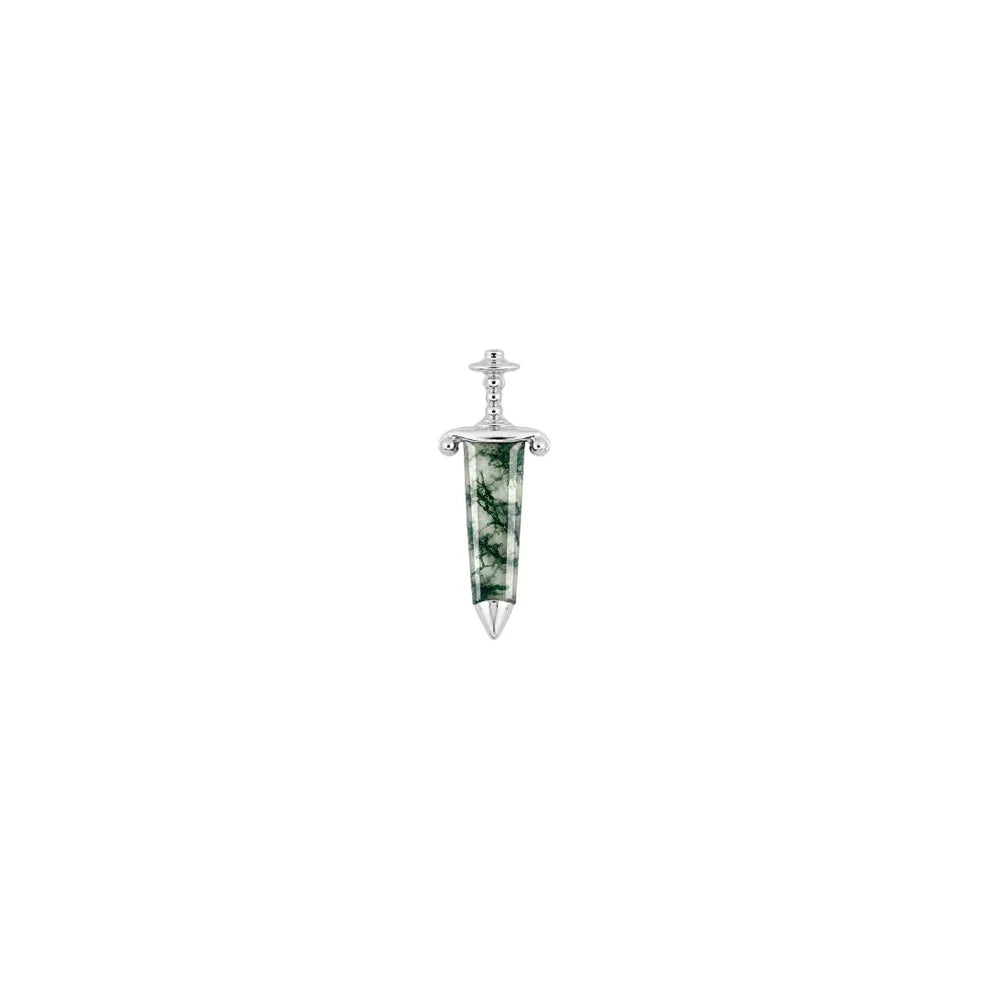 SPELLBOUND + MOSS AGATE - THREADLESS END *PRE-ORDER* Buddha Jewelry