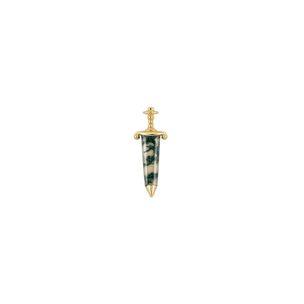 SPELLBOUND + MOSS AGATE - THREADLESS END *PRE-ORDER* Buddha Jewelry