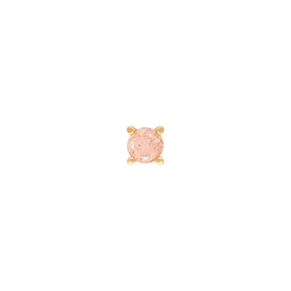 SUNSTONE PRONG - THREADLESS END *PRE-ORDER* Buddha Jewelry