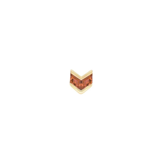 VANDE + GARNET - THREADLESS END *PRE-ORDER* Buddha Jewelry