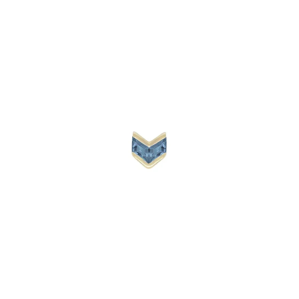 VANDE + LONDON BLUE TOPAZ - THREADLESS END *PRE-ORDER* Buddha Jewelry