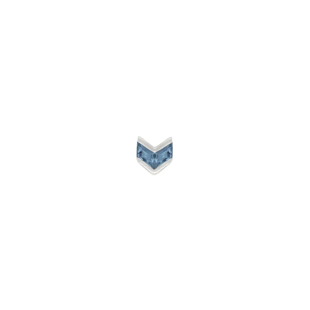 VANDE + LONDON BLUE TOPAZ - THREADLESS END *PRE-ORDER* Buddha Jewelry