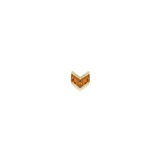 VANDE + ORANGE GARNET - THREADLESS END *PRE-ORDER* Buddha Jewelry