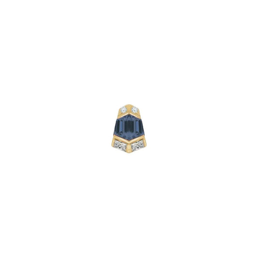 VERA + LONDON BLUE TOPAZ - THREADLESS END *PRE-ORDER* Buddha Jewelry