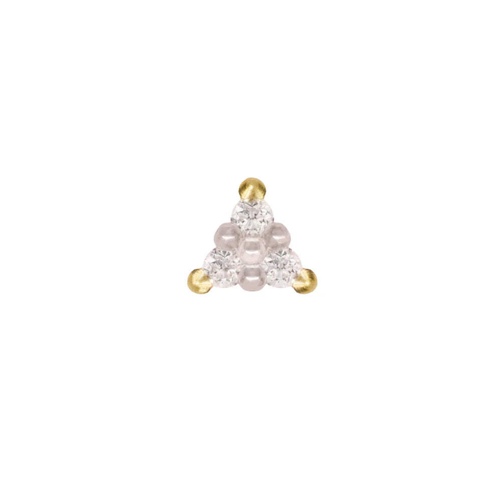 VIBE + DIAMOND - THREADLESS END *PRE-ORDER* Buddha Jewelry