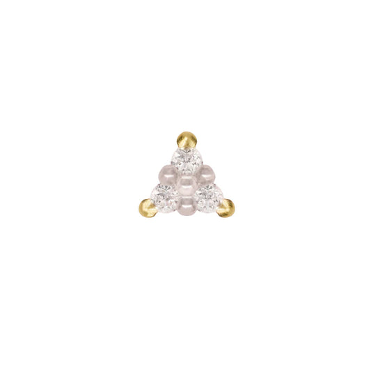 VIBE + DIAMOND - THREADLESS END *PRE-ORDER* Buddha Jewelry