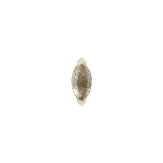 ZURI + LABRADORITE - THREADLESS END *PRE-ORDER* Buddha Jewelry